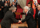 Il presidente del Cile ha cambiato otto ministri del suo governo