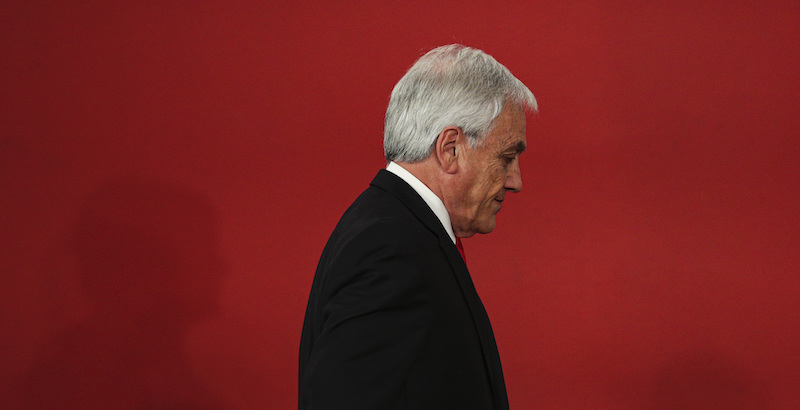 Sebastián Piñera (AP Photo/Esteban Felix)