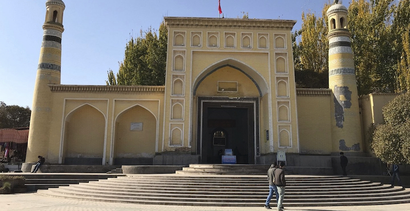 Una moschea a Kashgar, in Cina (Simina Mistrenau/picture-alliance/dpa/AP Images)