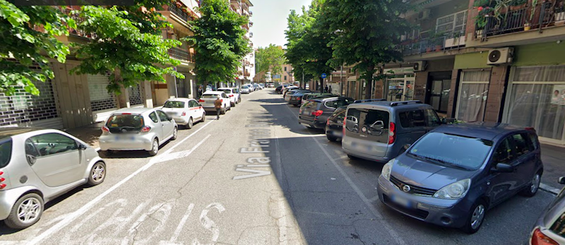 Via Franco Bartoloni, Roma
(Google Maps)