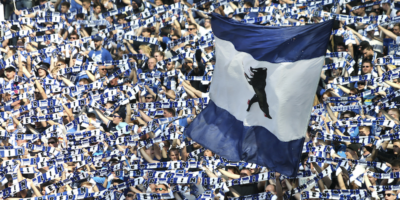 I tifosi dell'Hertha Berlino (AP Images)