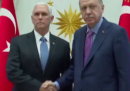 Non molto affetto, tra Erdoğan e Mike Pence