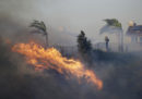 C'è un grosso incendio a nord di Los Angeles, le autorità hanno ordinato l'evacuazione di 23.000 case