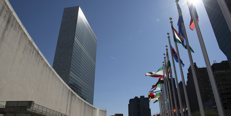Il palazzo dell'ONU a New York, il primo aprile 2019 (Ralf Hirschberger/picture-alliance/dpa/AP Images)