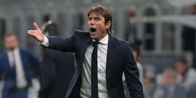 Antonio Conte durante Inter-Parma (Getty Images)