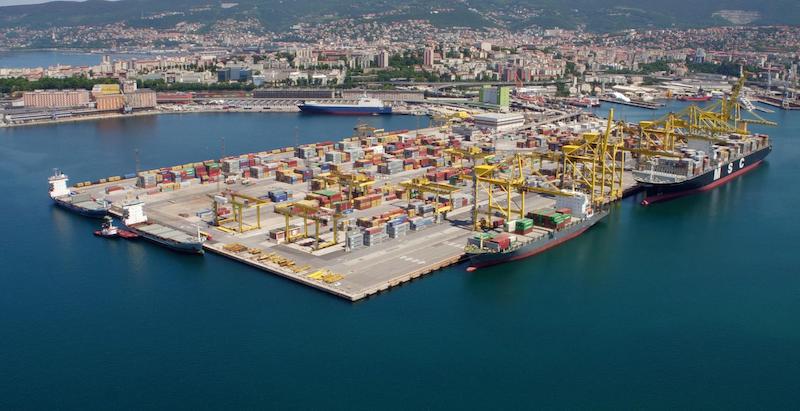 Il porto di Trieste (ANSA)