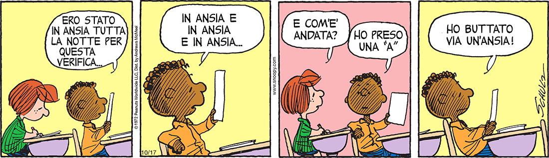 Peanuts 2019 ottobre 17