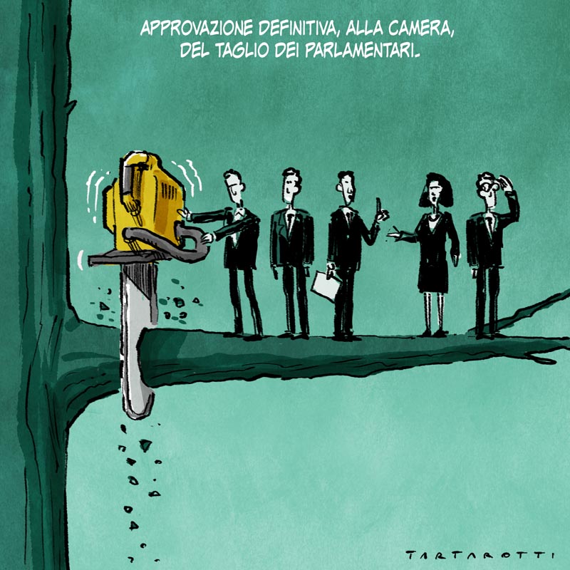 Prima tagliare, poi pensare