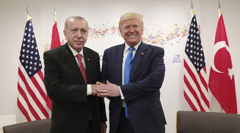Recep Tayyip Erdogan e Donald Trump
(Presidential Press Service via AP, Pool)