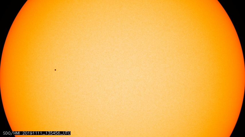 Tutto il transito di Mercurio, in 20 secondi