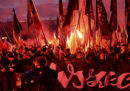 Le foto della marcia dei neofascisti a Varsavia