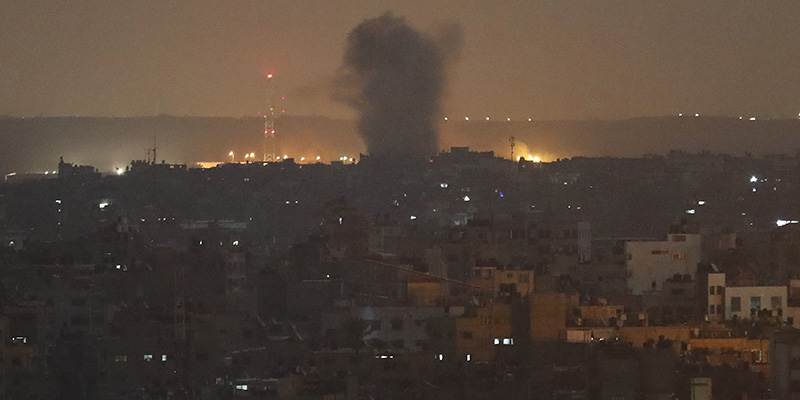 Striscia di Gaza, 14 novembre 2019 (AP Photo/Adel Hana)