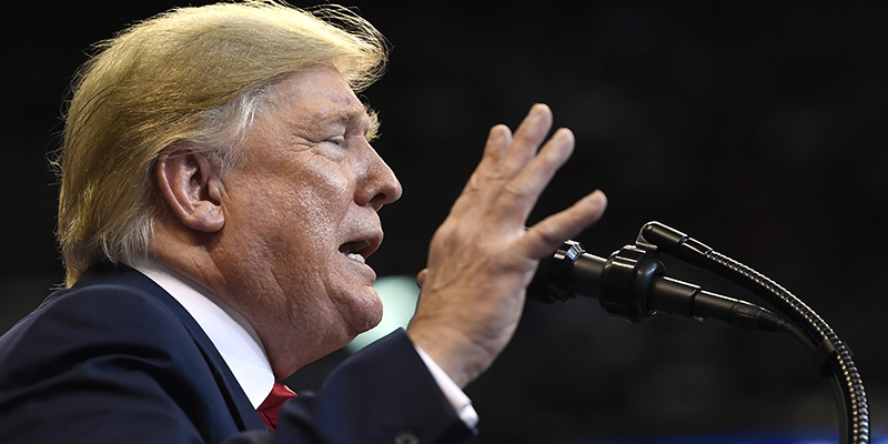 Donald Trump Sunrise, Florida, 26 novembre 2019 (AP Photo/Susan Walsh)