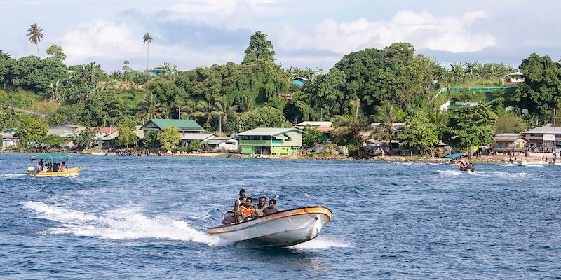 Il capoluogo di Bougainville, Buka. (NESS KERTON / AFP)
