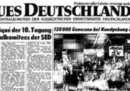 Il giornale che ignorò la caduta del Muro di Berlino