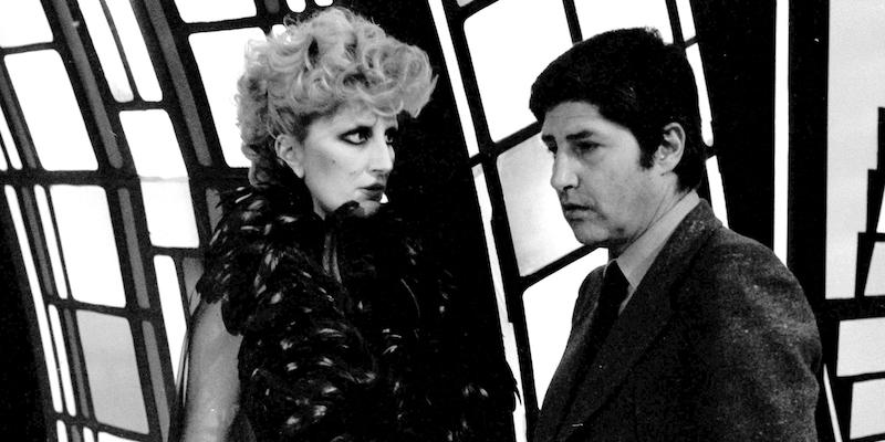 Mina e Antonello Falqui a Milleluci, Roma il 17 aprile 1974
(ANSA ARCHIVIO)
