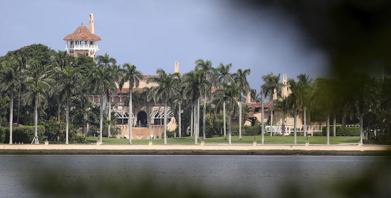 Il resort di Trump a Palm Beach, Florida (AP Photo/Lynne Sladky)