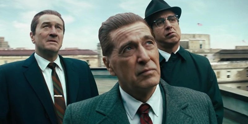 Una scena tratta dal film "Irishman" (Netflix)