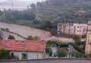 In Liguria le forti piogge hanno provocato allagamenti e cedimenti stradali
