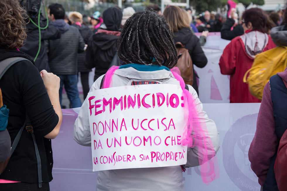 Le foto della manifestazione di sabato a Roma contro la violenza