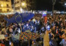 Circa 4mila persone hanno partecipato a una manifestazione del movimento delle "sardine" a Palermo