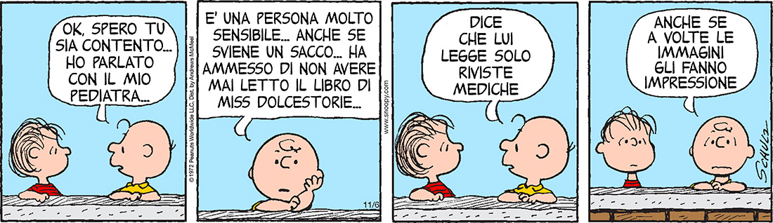 Peanuts 2019 novembre 6