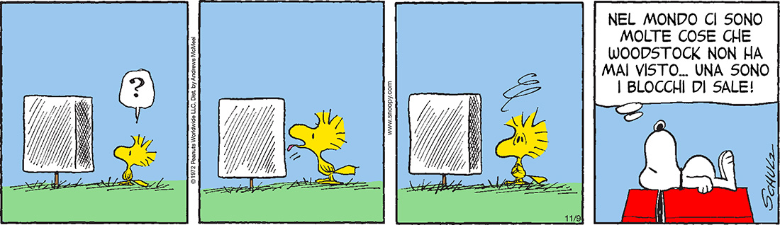Peanuts 2019 novembre 9