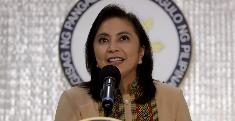 Leni Robredo (AP Photo/Bullit Marquez)