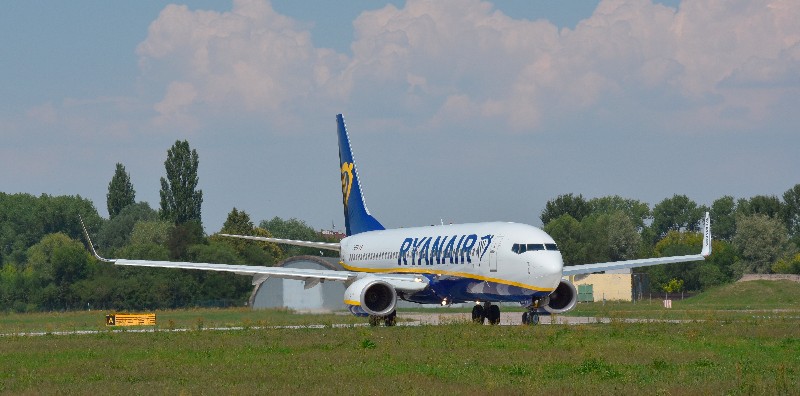 Un Boeing 737 di Ryanair (CTK via AP Images)