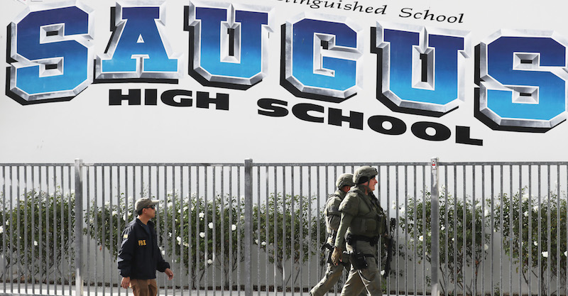 La sparatoria in una scuola superiore in California