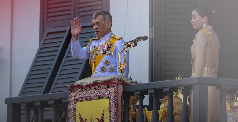 Il re Maha Vajiralongkorn e la regina Suthida (Jes Aznar/Getty Images)