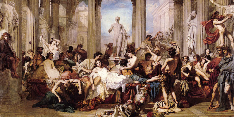 Thomas Couture, “I Romani della decadenza”, 1847.