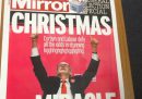 La prima pagina del Daily Mirror dall'universo parallelo in cui ha vinto il Labour