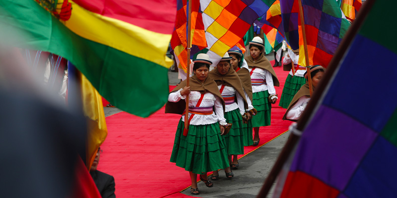 La Bolivia ha due bandiere ufficiali