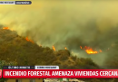 Almeno 120 case sono state distrutte in un incendio forse doloso a Valparaíso, in Cile
