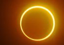 Le foto dell'eclissi anulare di Sole