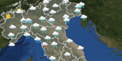 Le previsioni meteo per lunedì 2 dicembre
