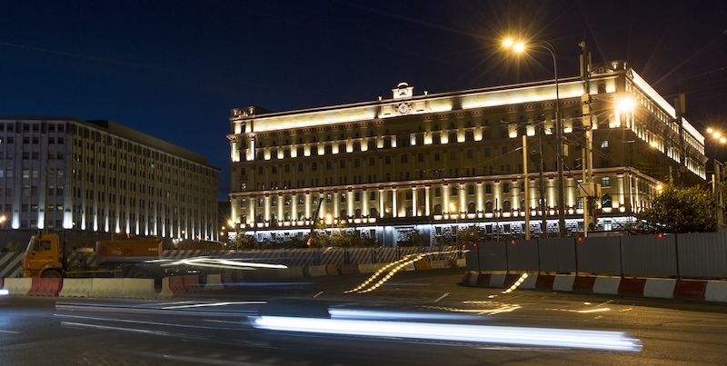 La sede dei servizi segreti russi, a Mosca (AP Photo/Alexander Zemlianichenko)