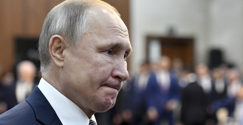 Il presidente russo Vladimir Putin (AP Photo/Vladimir Voronin)