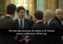 Il video in cui Trudeau, Macron e Johnson sembrano parlare di Trump