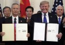 Gli Stati Uniti hanno firmato un primo accordo commerciale con la Cina