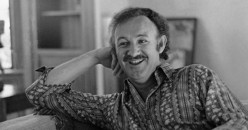 Gene Hackman intervistato il 24 marzo 1972
(AP Photo/George Brich)