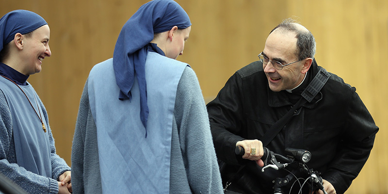 Philippe Barbarin in Vaticano nel marzo 2013 (Christopher Furlong/Getty Images)