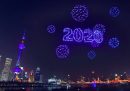 Il video del Capodanno coi droni a Shanghai non era della notte di Capodanno