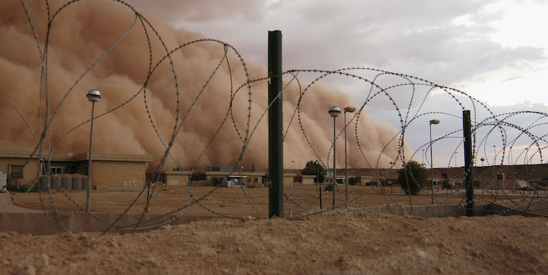 La base aerea di Al Asad, in Iraq (Gunnery Sgt. Shannon Arledge-Pool/Getty Images)