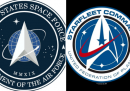 Il simbolo dell'Astronautica degli Stati Uniti, copiato da Star Trek