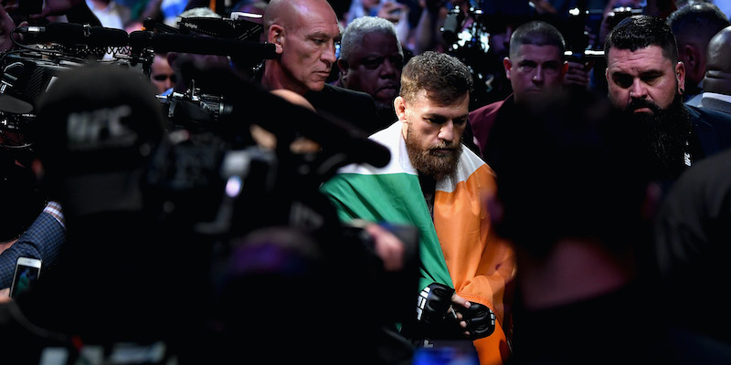 Cono McGregor a Las Vegas nel 2018 (Getty Images)