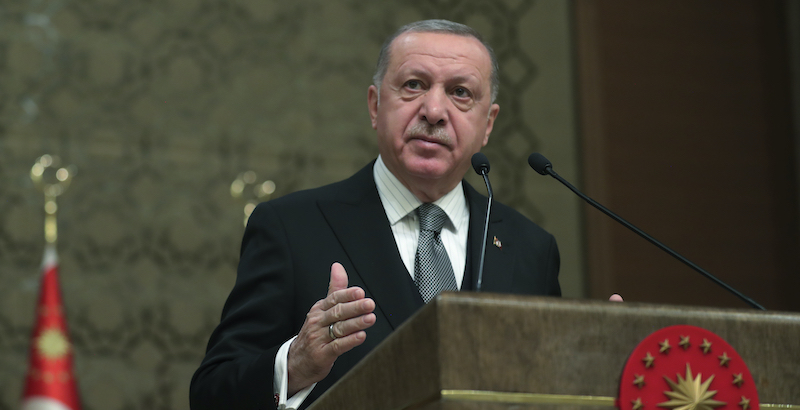 Recep Tayyip Erdogan (Presidential Press Service via AP, Pool)