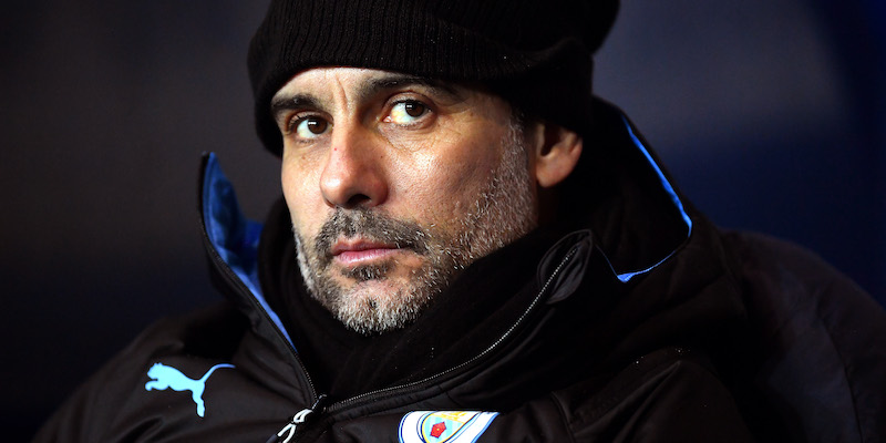Josep Guardiola, allenatore del Manchester City (Justin Setterfield/Getty Images)