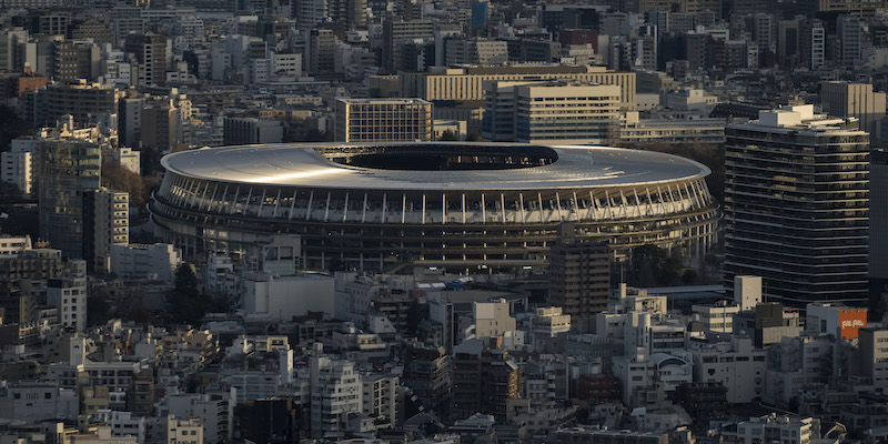 Lo stadio nazionale olimpico di Tokyo (Tomohiro Ohsumi/Getty Images)